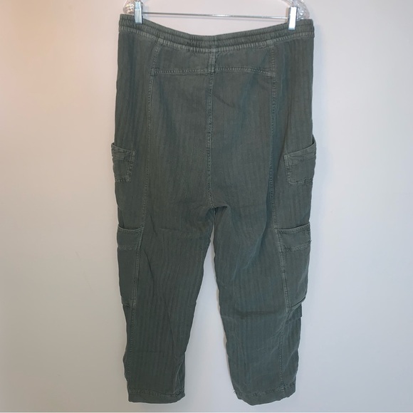 Free People Feelin Good Utility Pull Pant L - Picture 3 of 12